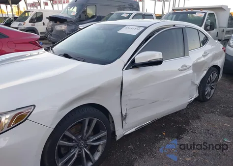 2020 Acura Tlx Tech Package из США, поврежденный, VIN 19UUB2F46LA002028